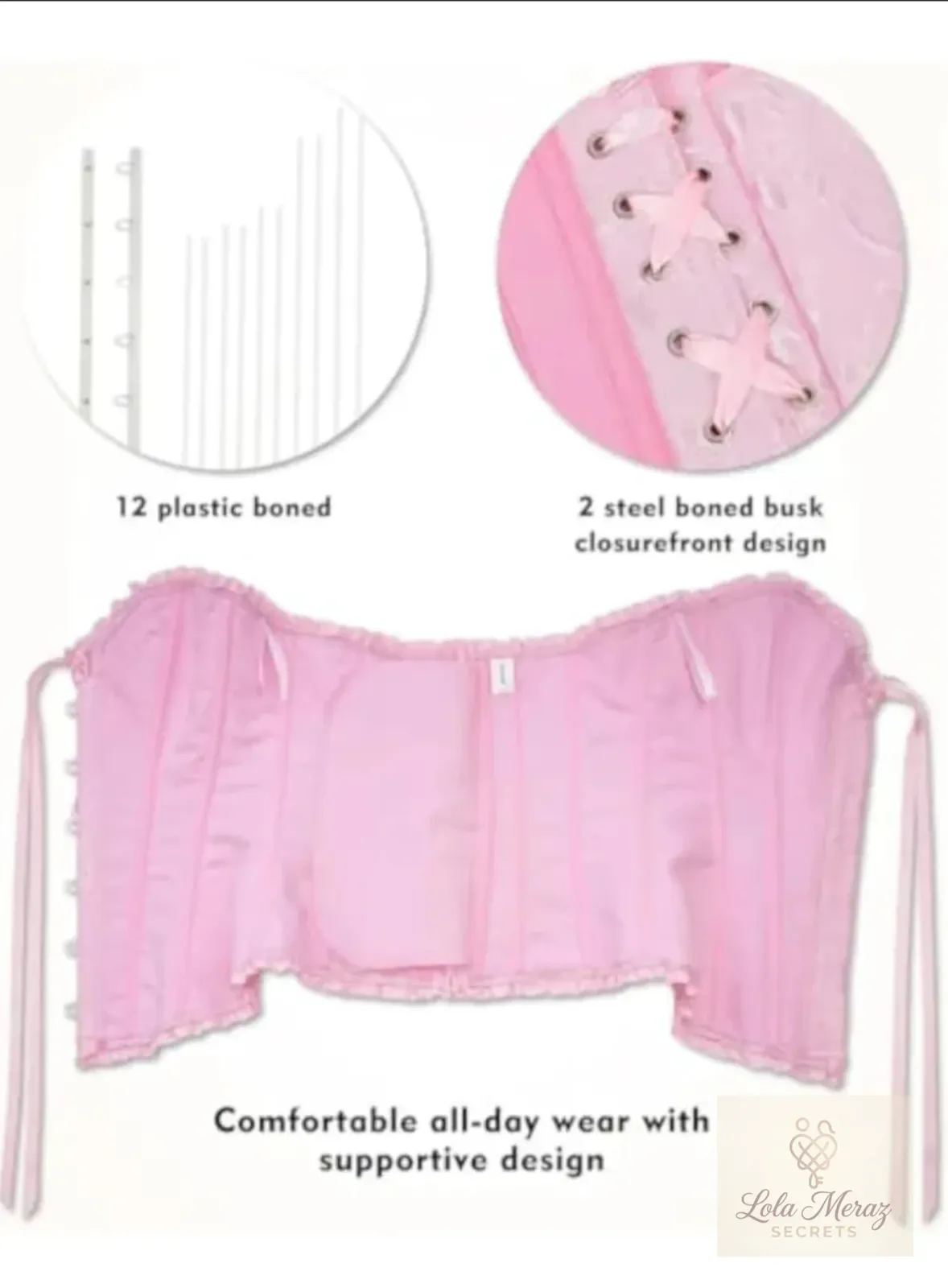 Corsé/Faja Victoriano ROSA 4