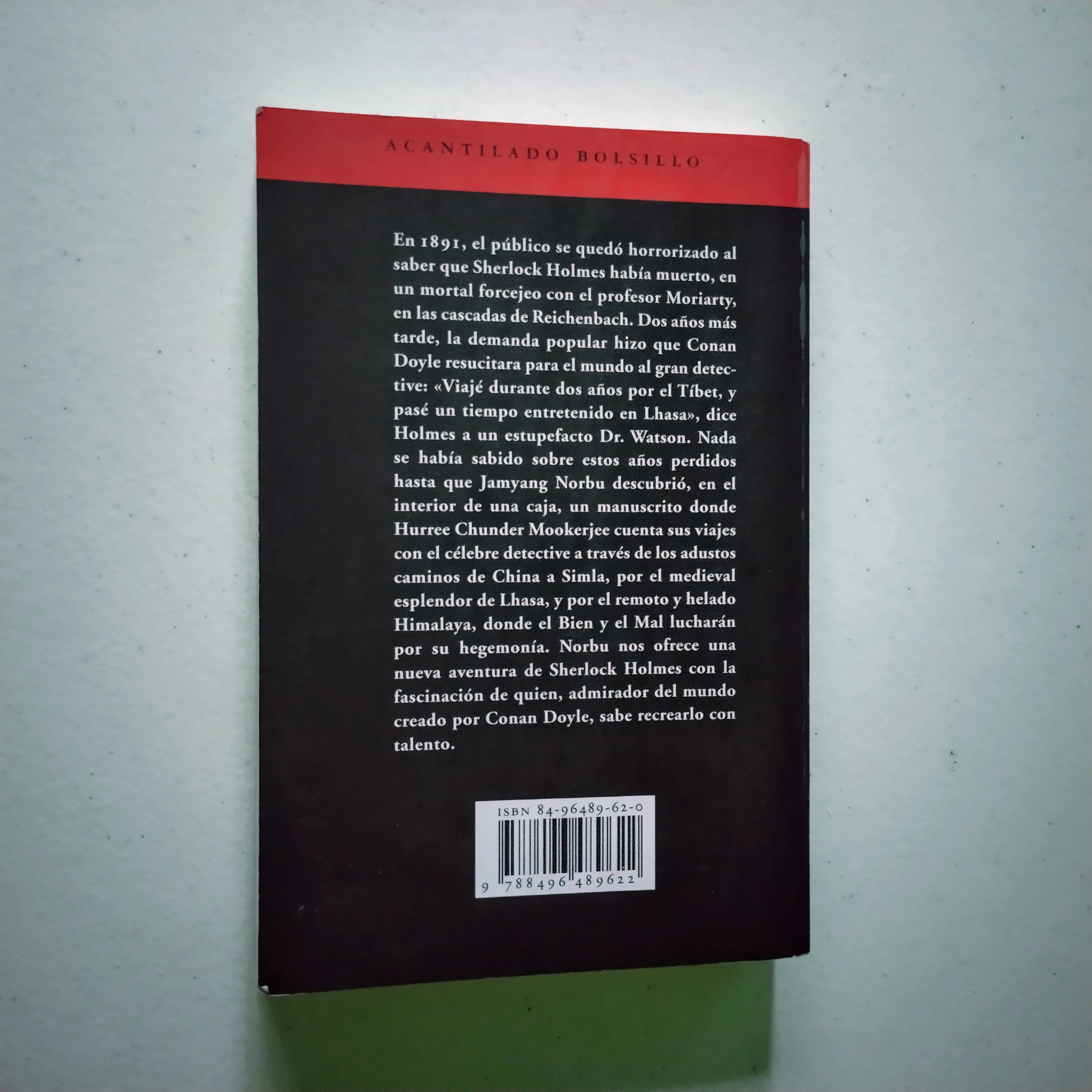 Los años perdidos de Sherlock Holmes, Jamyang Norbu, usado 2