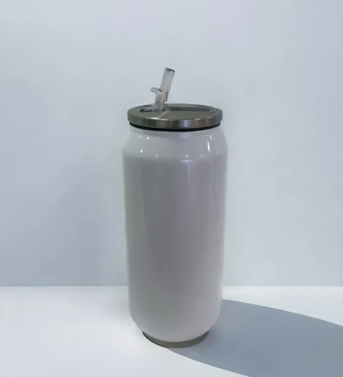 Termo Lata Pitillo Blanco 600 ml