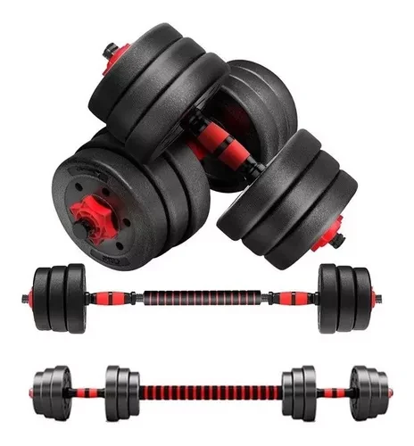 Kit mancuernas 20 kilos