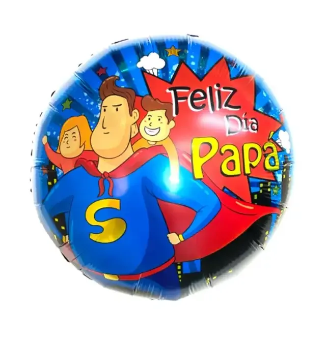 Globo Dia del Padre Superhéroe 18 pulgadas 