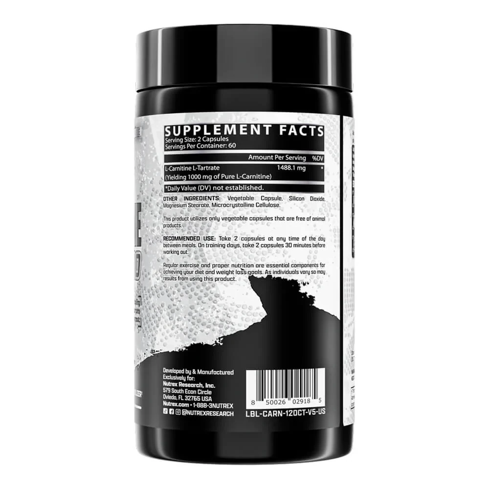 CARNITINA 1000MG NUTREX 3