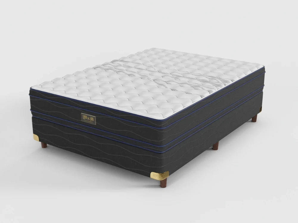 colchon y sommier Diamante Con Pillow