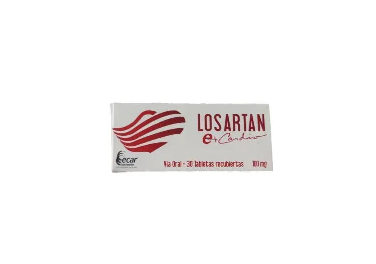 LOSARTAN 100 MG X 30 TBL ECAR