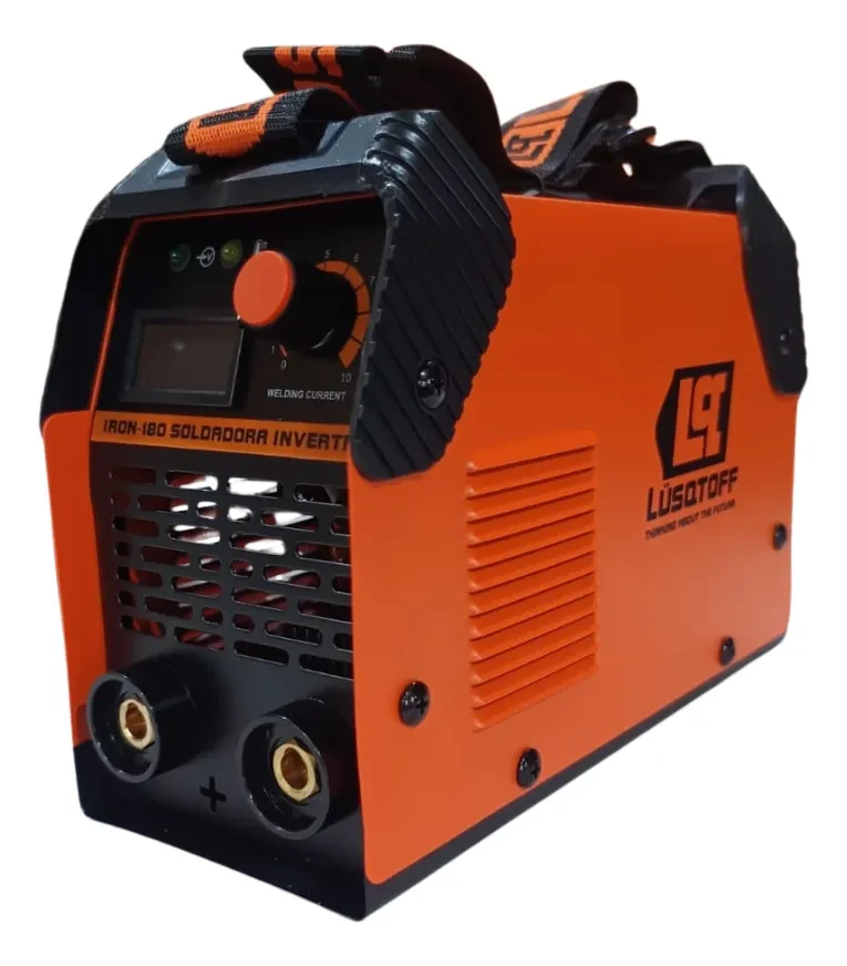 Soldadora inverter Lüsqtoff Iron-180 color naranja/negro