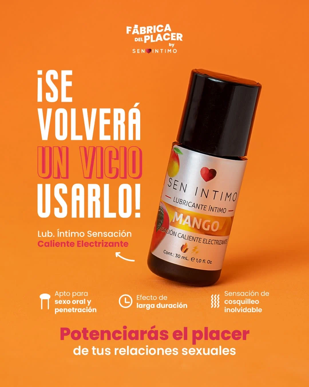 Lubricante Electrizante Mango 2