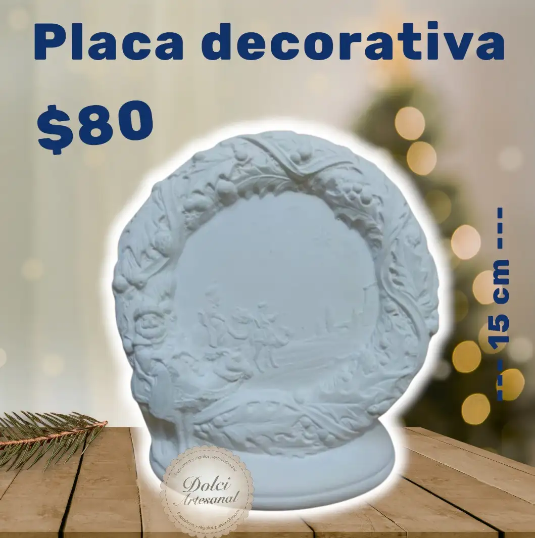Placa decorativa 