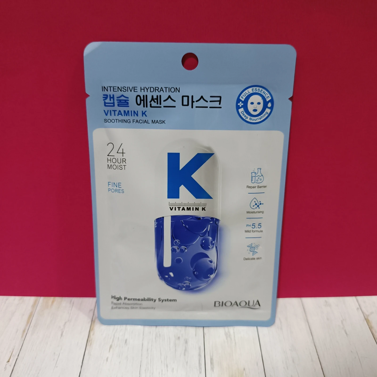 VELO FACIAL VITAMINA K