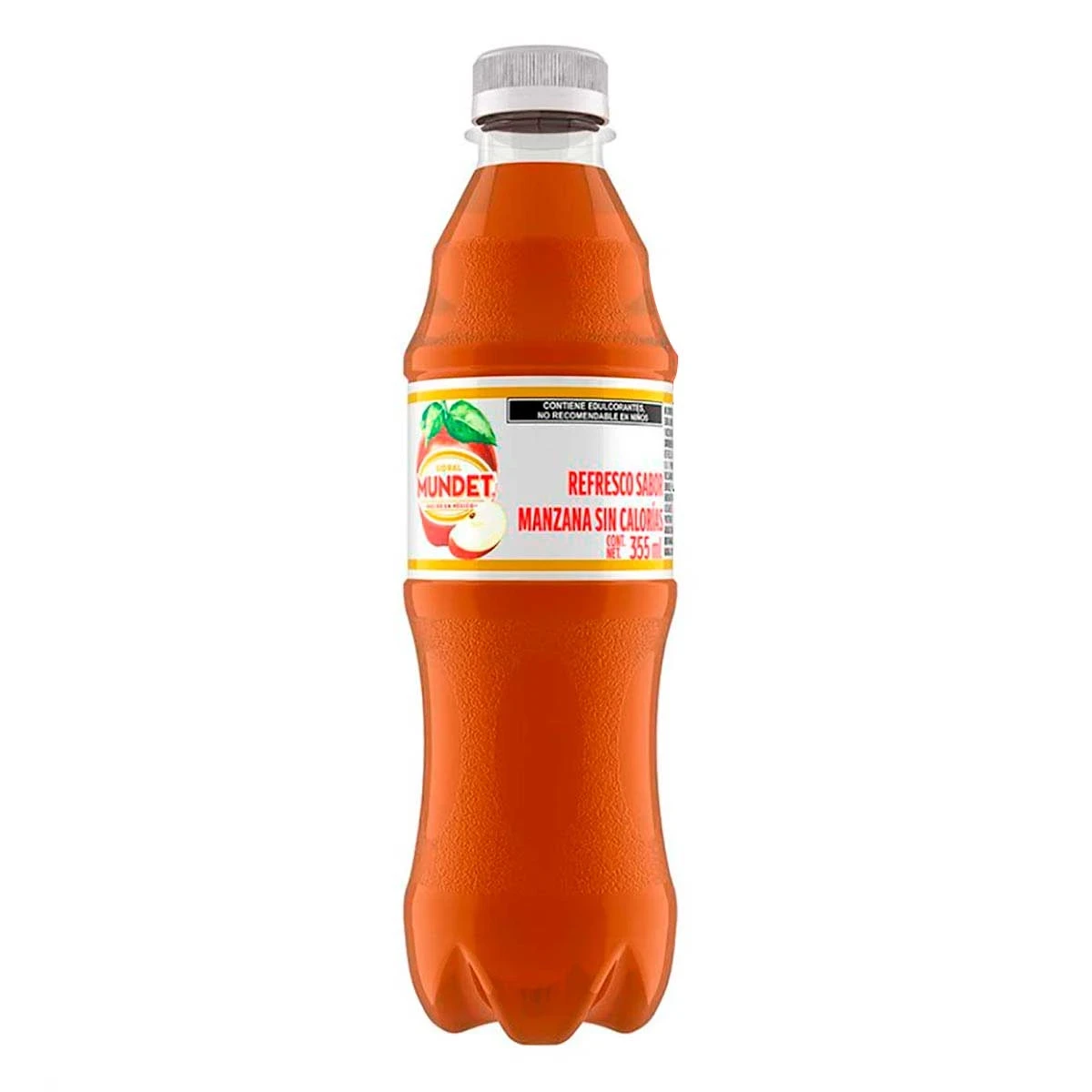 REFRESCO MUNDET DE MANZANA SIN CALORIAS 355 ml 
