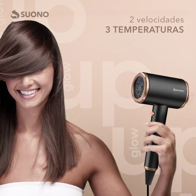 SECADOR DE PELO SUONO PRO CON FUNCION FRIO 3
