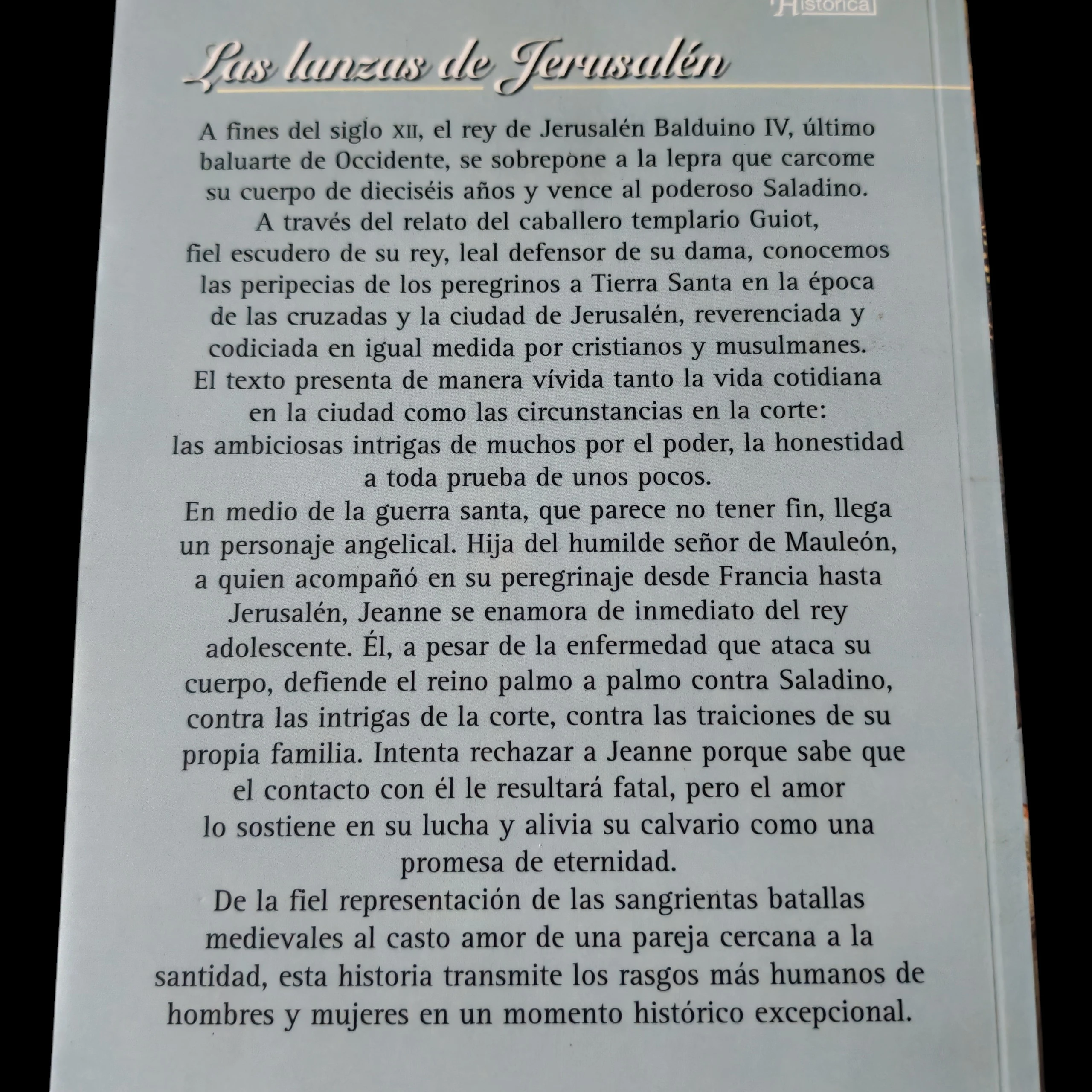 Las lanzas de Jerusalén, Georges Bordonove 2