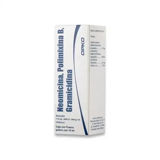 Neomicina, Polimixina B, Gramicidina (OPKO)