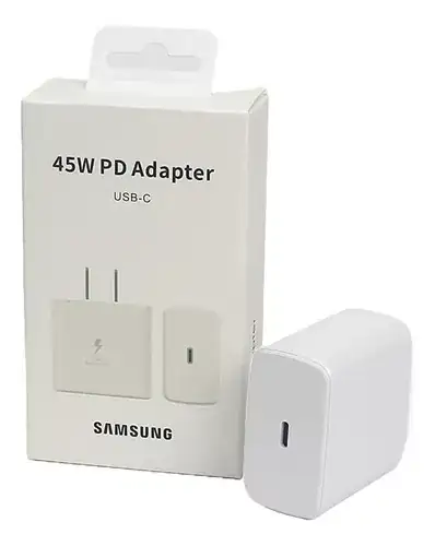 Cargador Samsung Fast 2.0 45w Tipo C Original ( Sin Cable ...