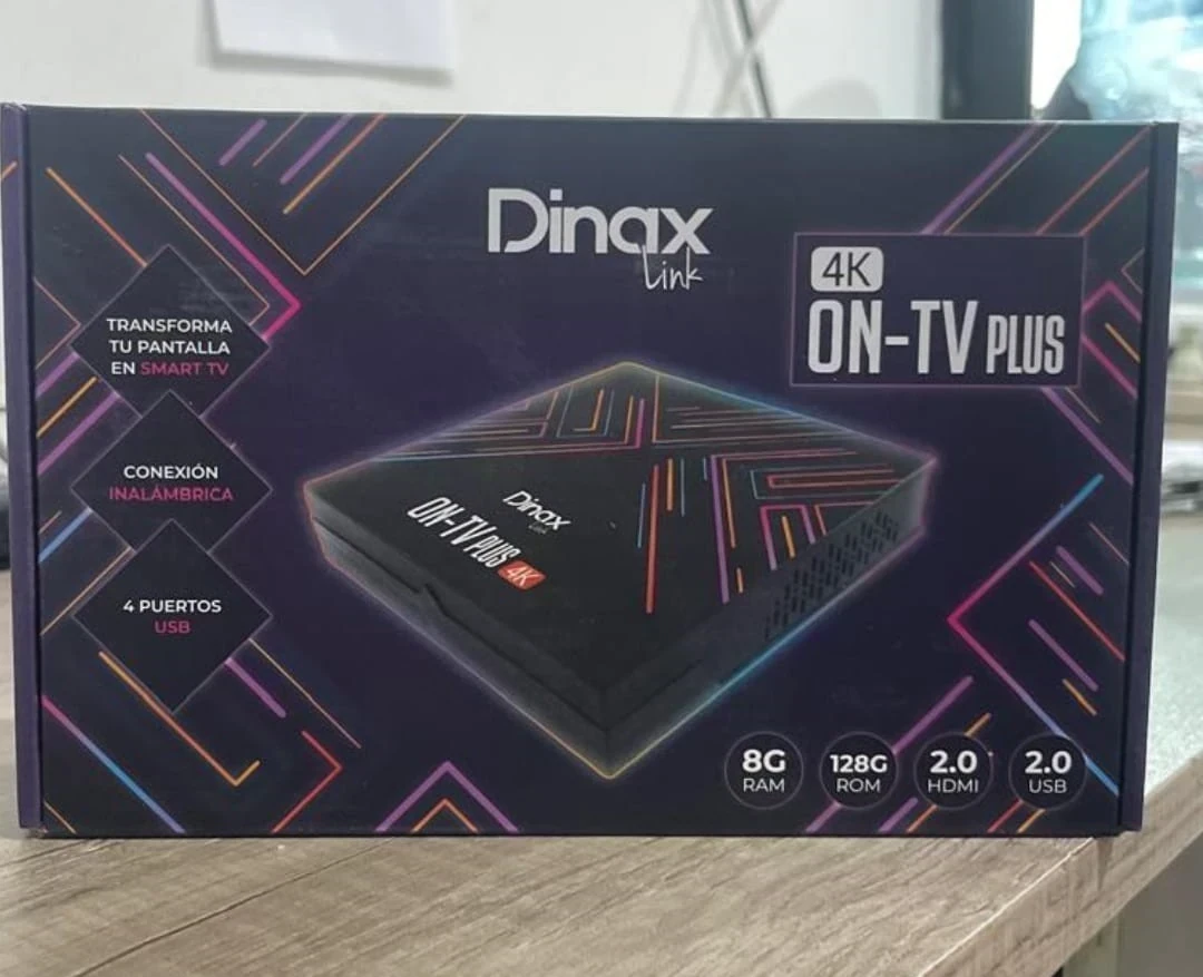 Tv box convertidor 4k plus DINAX