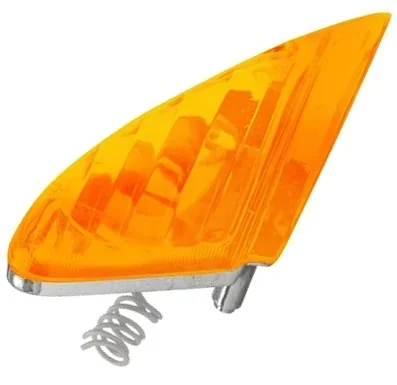 FAROL GIRO C/U HONDA 100 BIZ/SMASH D.IZQ. AMBAR [VC] -19282