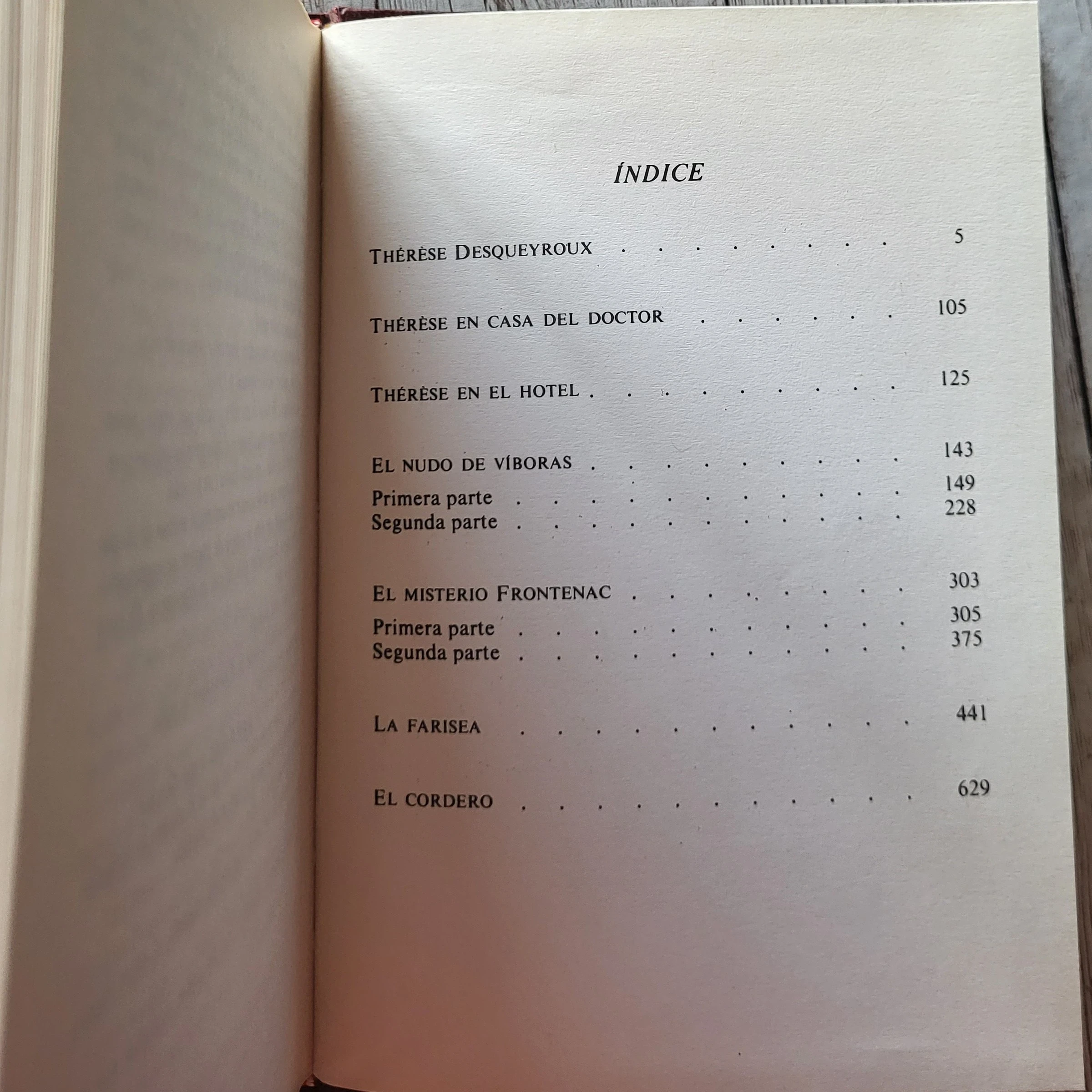 Obras selectas de premios Nobel / François Mauriac/ Clásicos  5