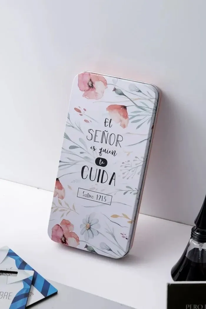 Set estuche lapicero El Senor es quien te cuida