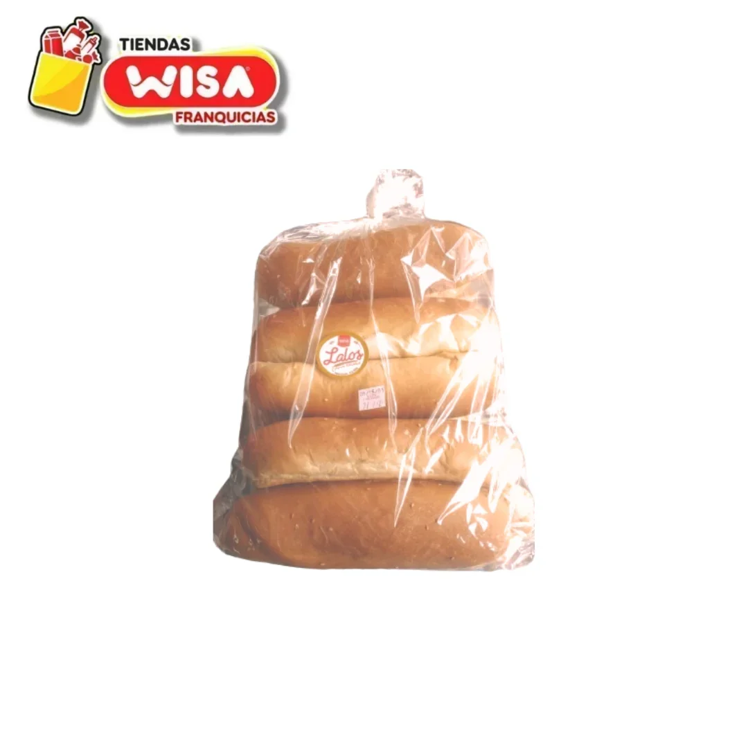 Pan Hot Dog Lalos
