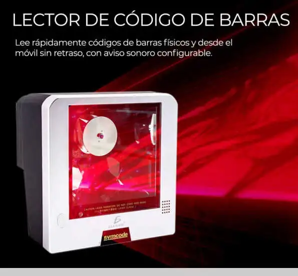 Lector De Código De Barras Omnidireccional USB  3