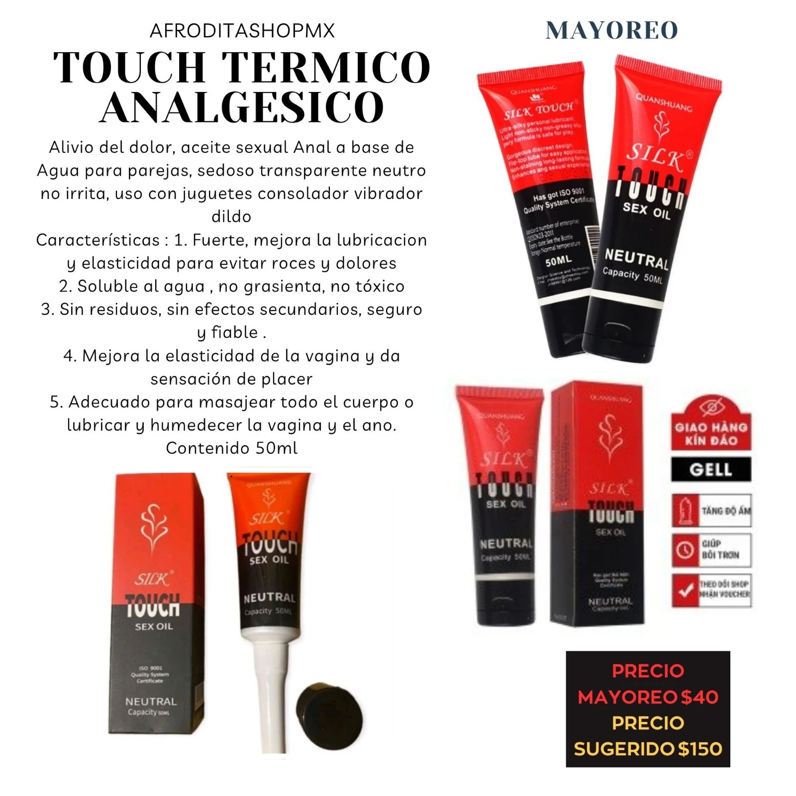 TOUCH TERMICO ANALGESICO 50ml