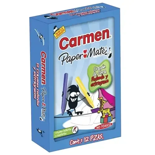 Crayolas carmen con 12 colores jumbo 2