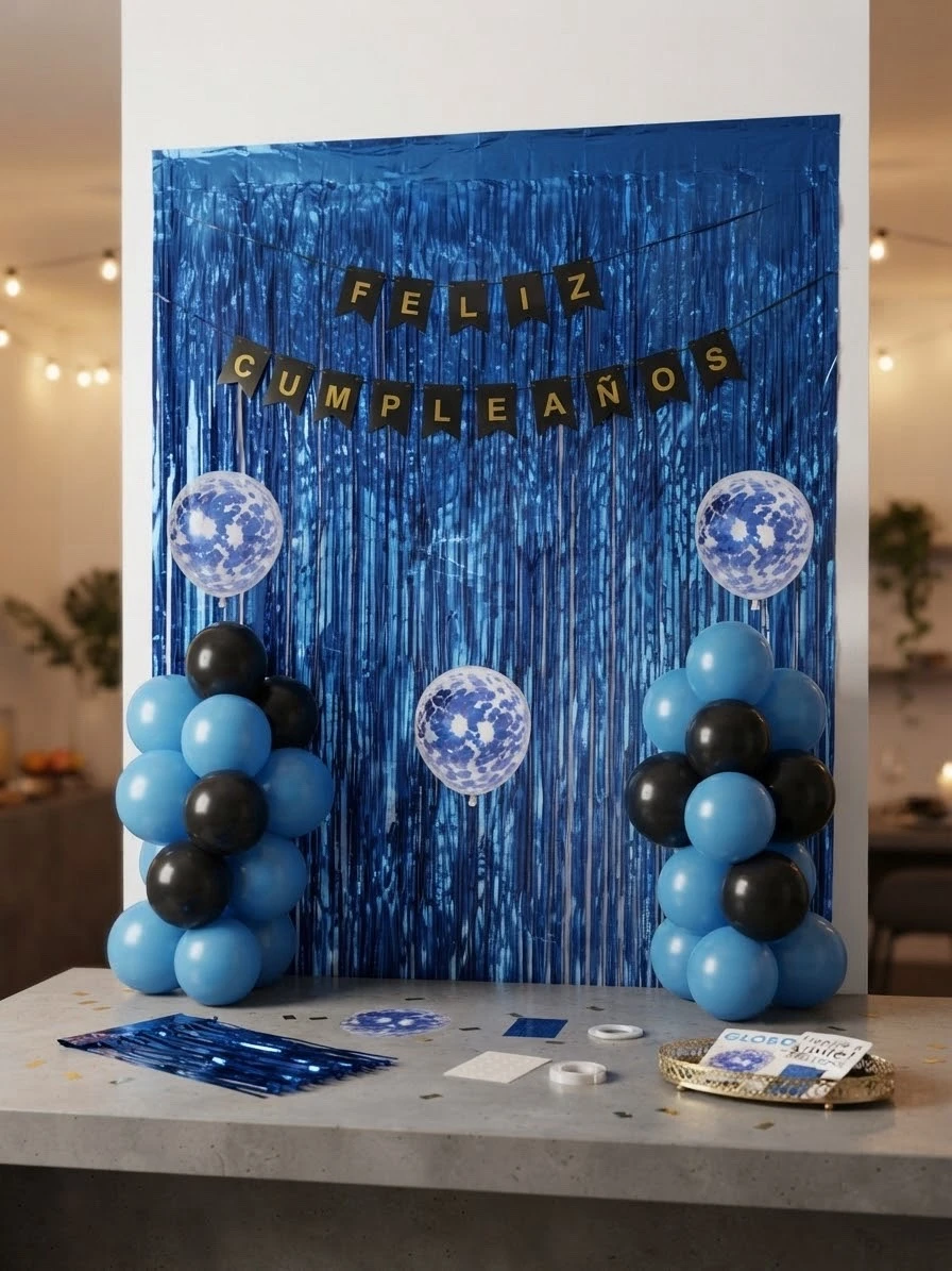 Set de 25 piezas en total para fiesta 