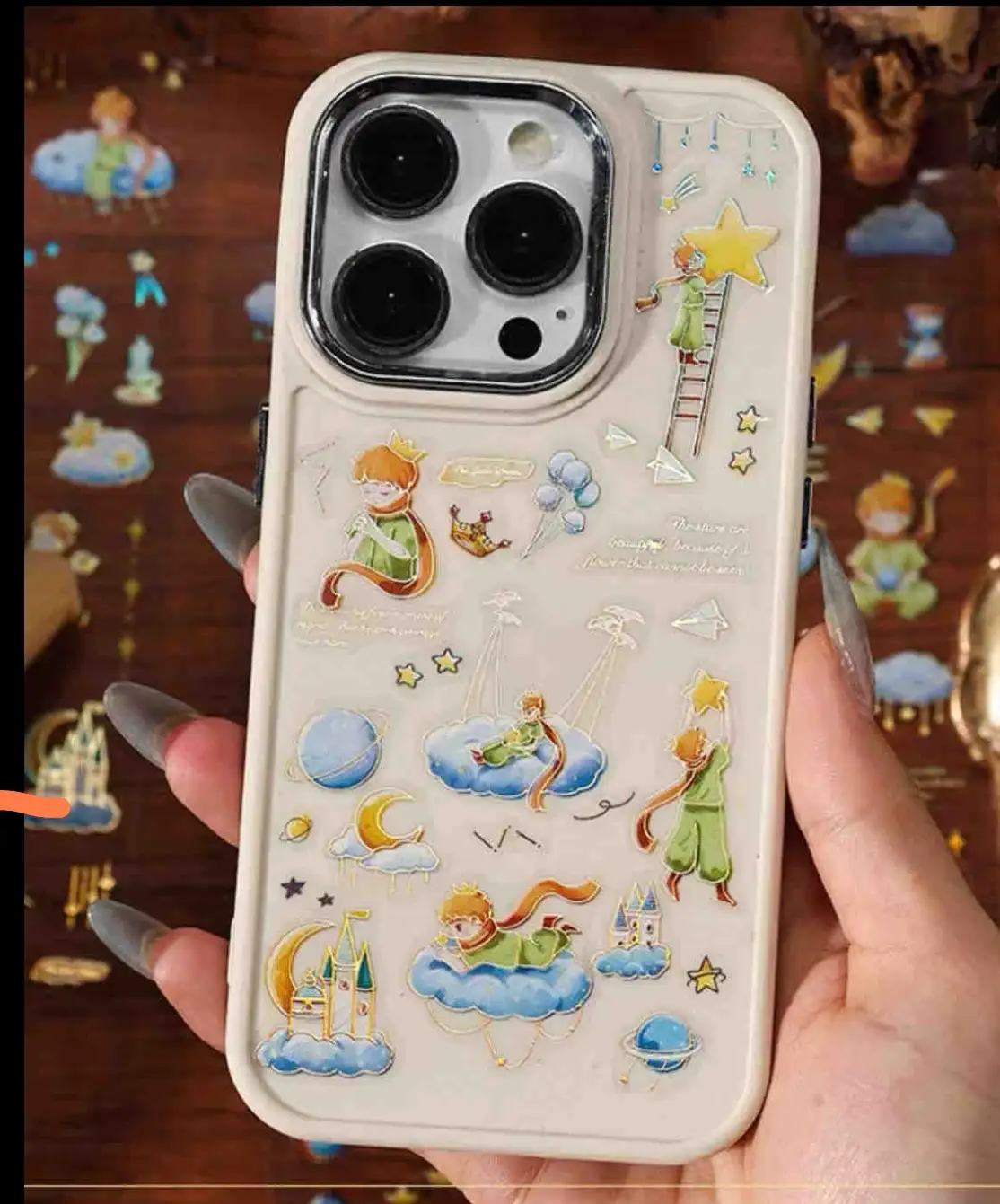 Stickers Principito Lsminas x4 4