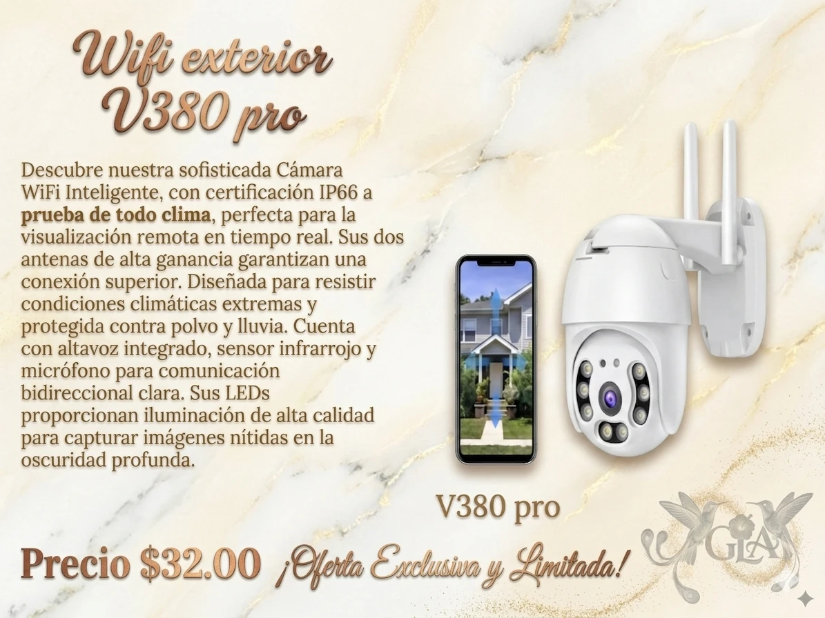 Camara yosse exterior 