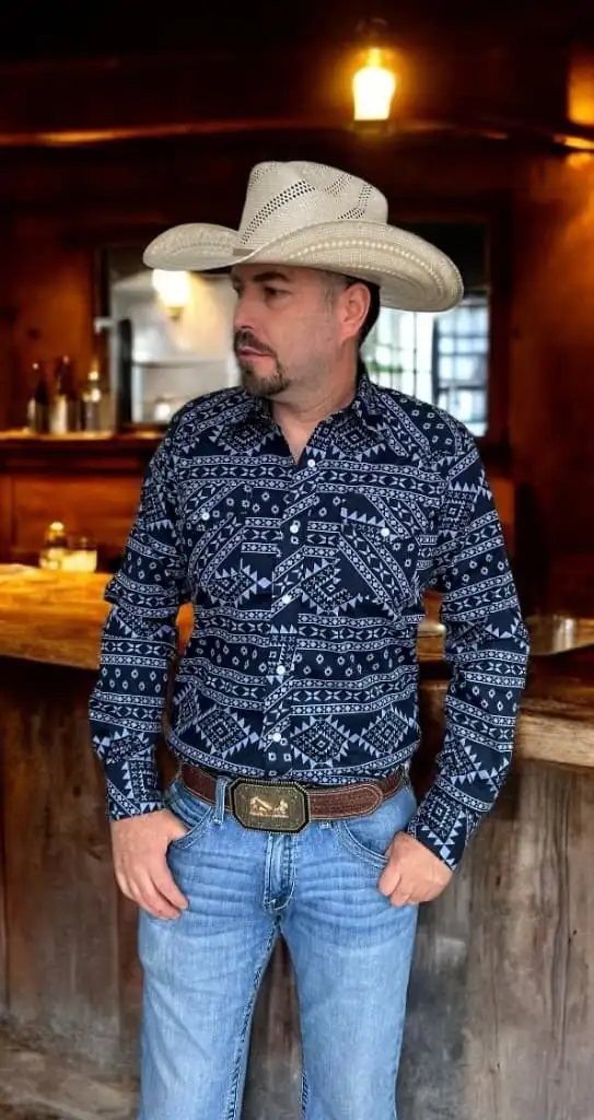 CAMISA VAQUERA CABALLERO 