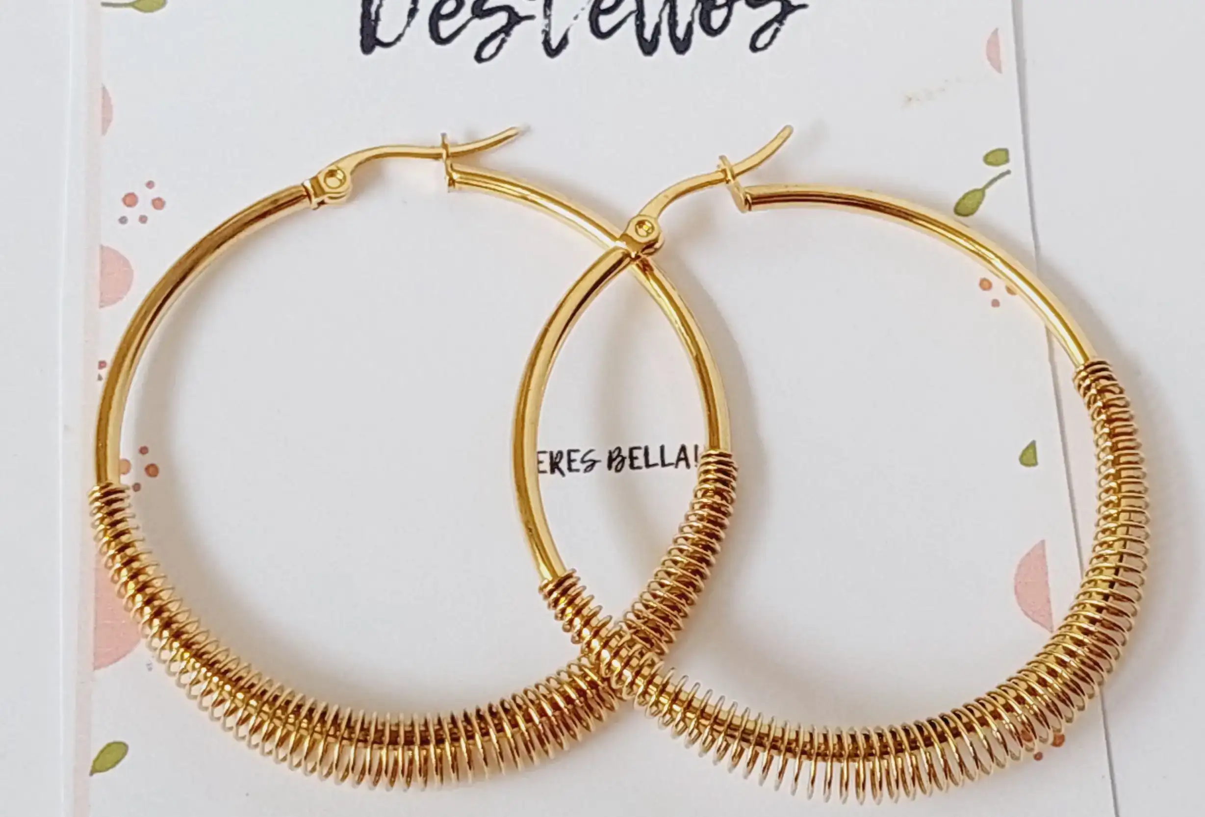 Acero Inoxidable argollas 3