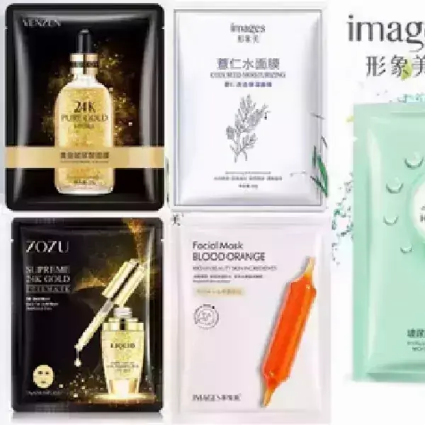 50 mascarillas coreanas  mask carbon activado anti acne aloe  4
