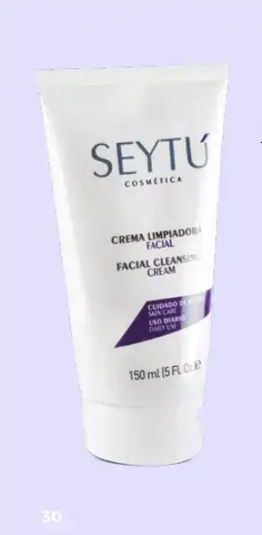 Crema limpiadora facial 