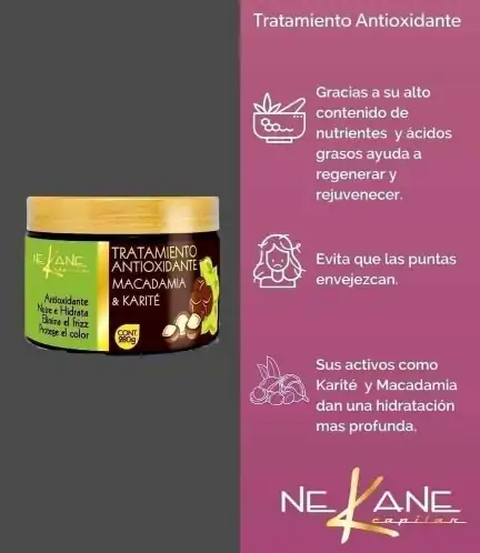 Tratamiento antioxidante macadamia & karité