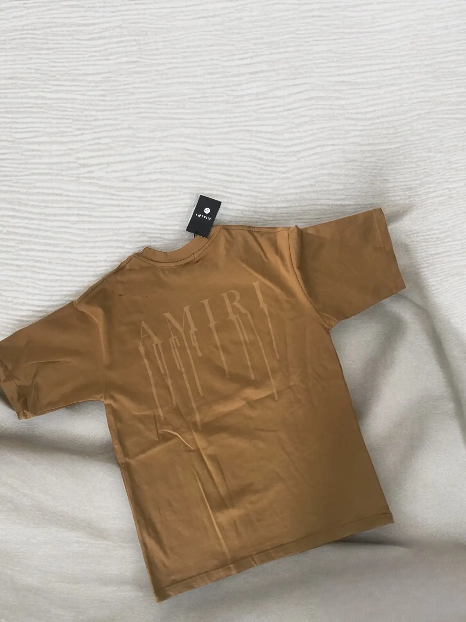 Camiseta Amiri Caramelo 2