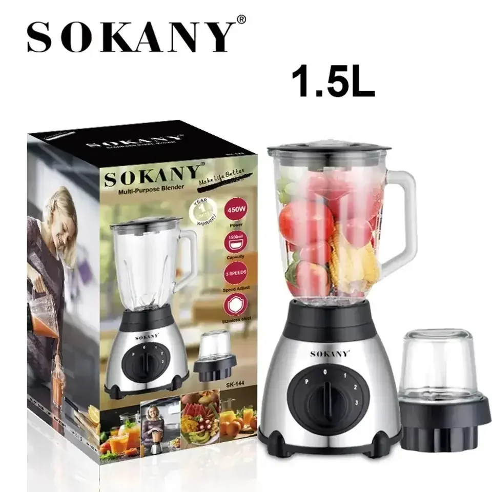 LICUADORA 2 EN 1 SOKANY  2