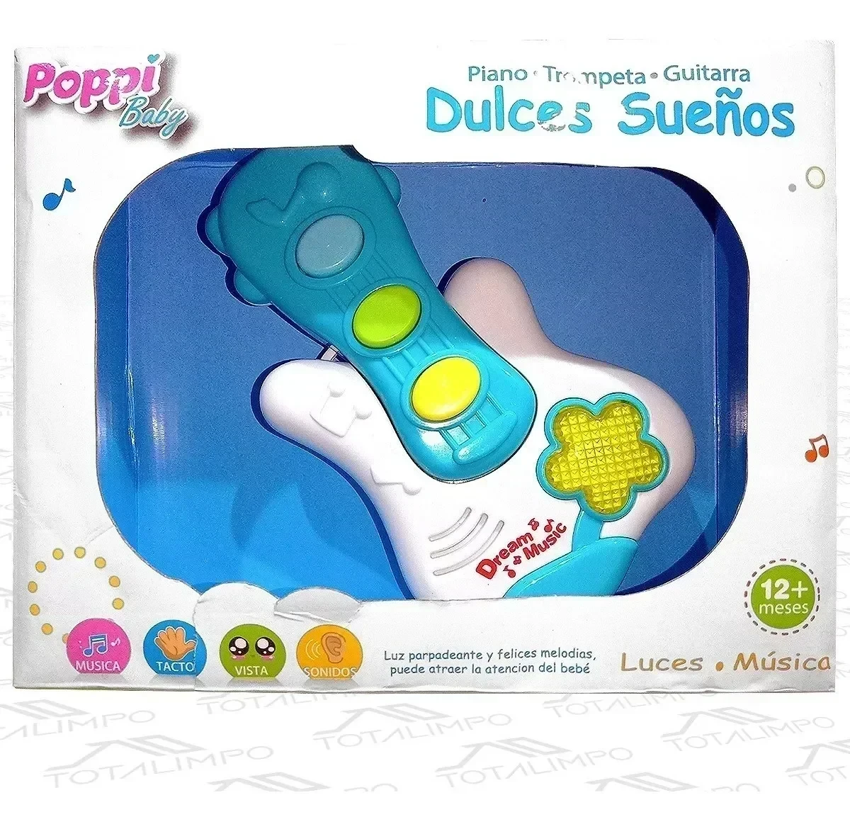 GUITARRA MUSICAL INFANTIL POPPY BABY CTS 2