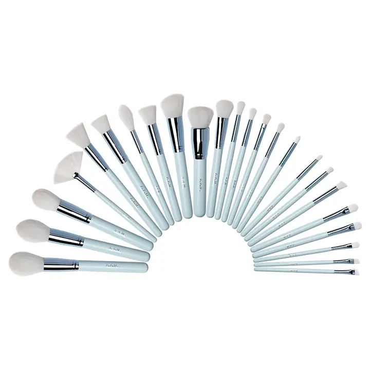  SET PROFESIONAL 24 BROCHAS + ESTUCHE CILINDRO JUMBO MANHATTAN  3