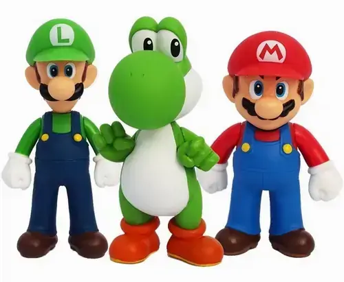 Muñecos mario bross, luigui, joshi
