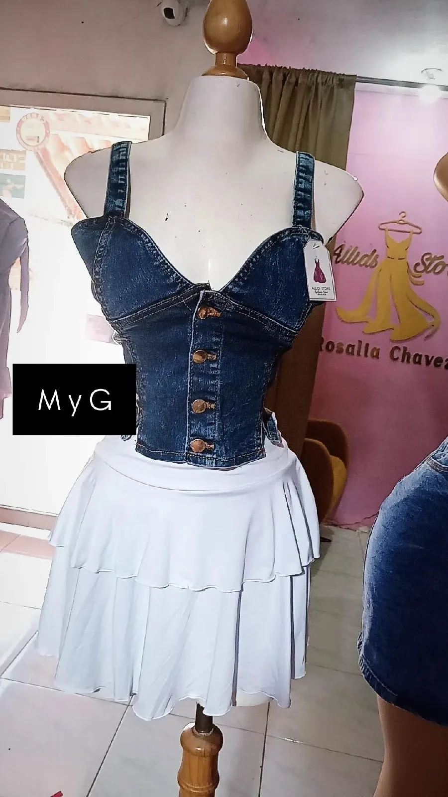 Top G mezclilla  2