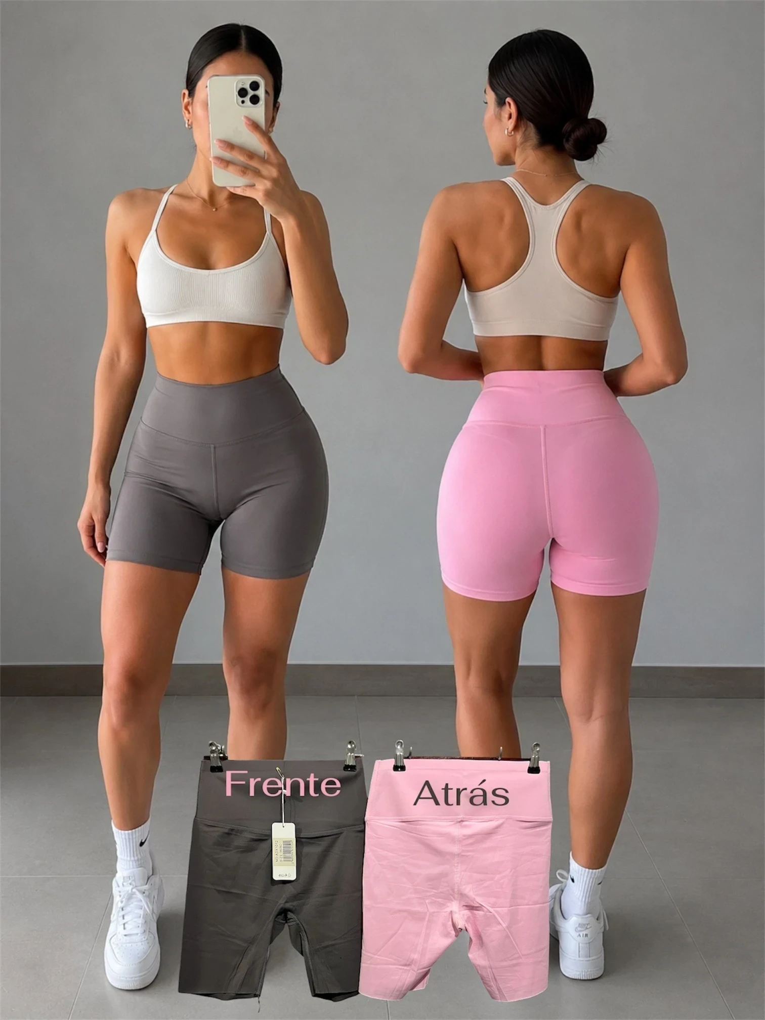 Shorts Deportivo cintura alta 3