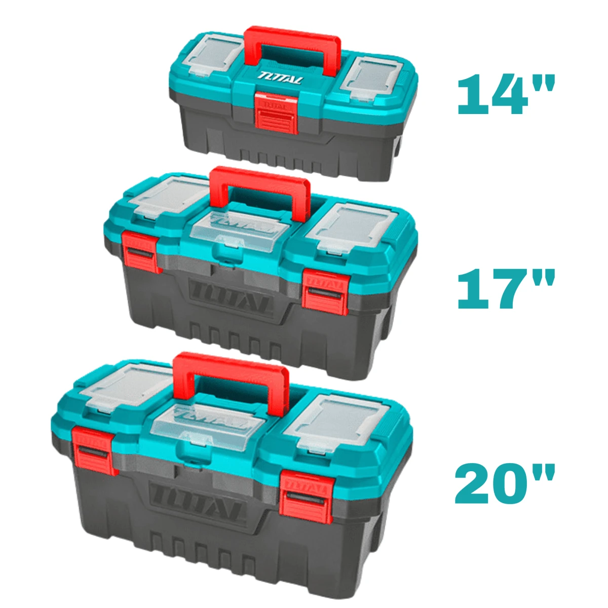 Set de caja para herramientas 3 en 1 total 2