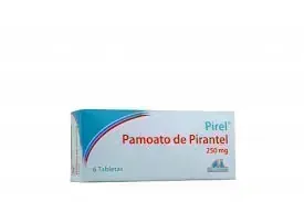 PIREL 250 MG X 6 TAB PAMOATO DE PIRANTEL ANGLOPHARMA