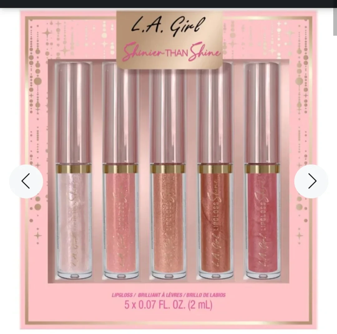 Set Brillo de Labios L.A. Girl 