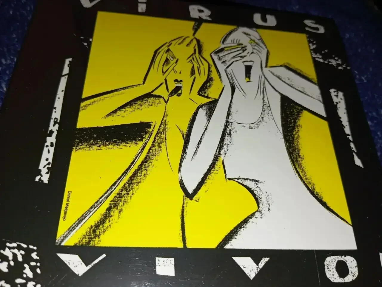 Virus - Vivo I (DIGIPACK)(ARGENTINA)