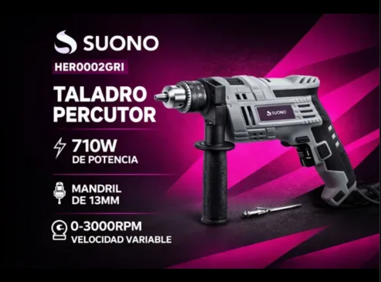 TALADRO PERCUTOR SUONO