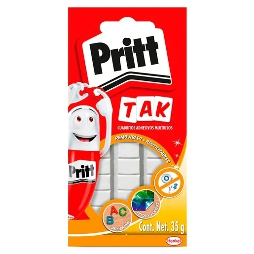 Pritt tak cuadritos 35g