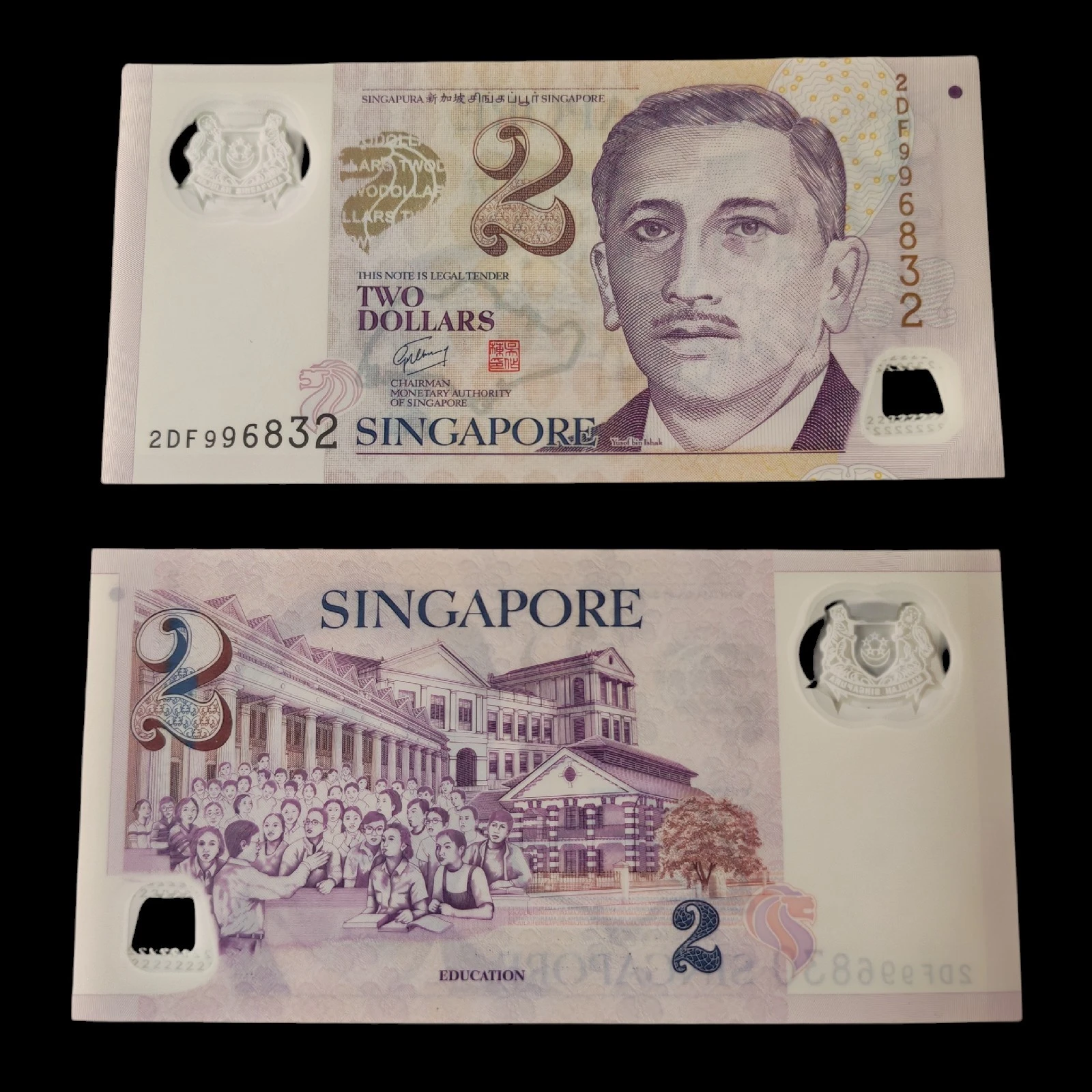 ° Singapur 2 dolares UNC