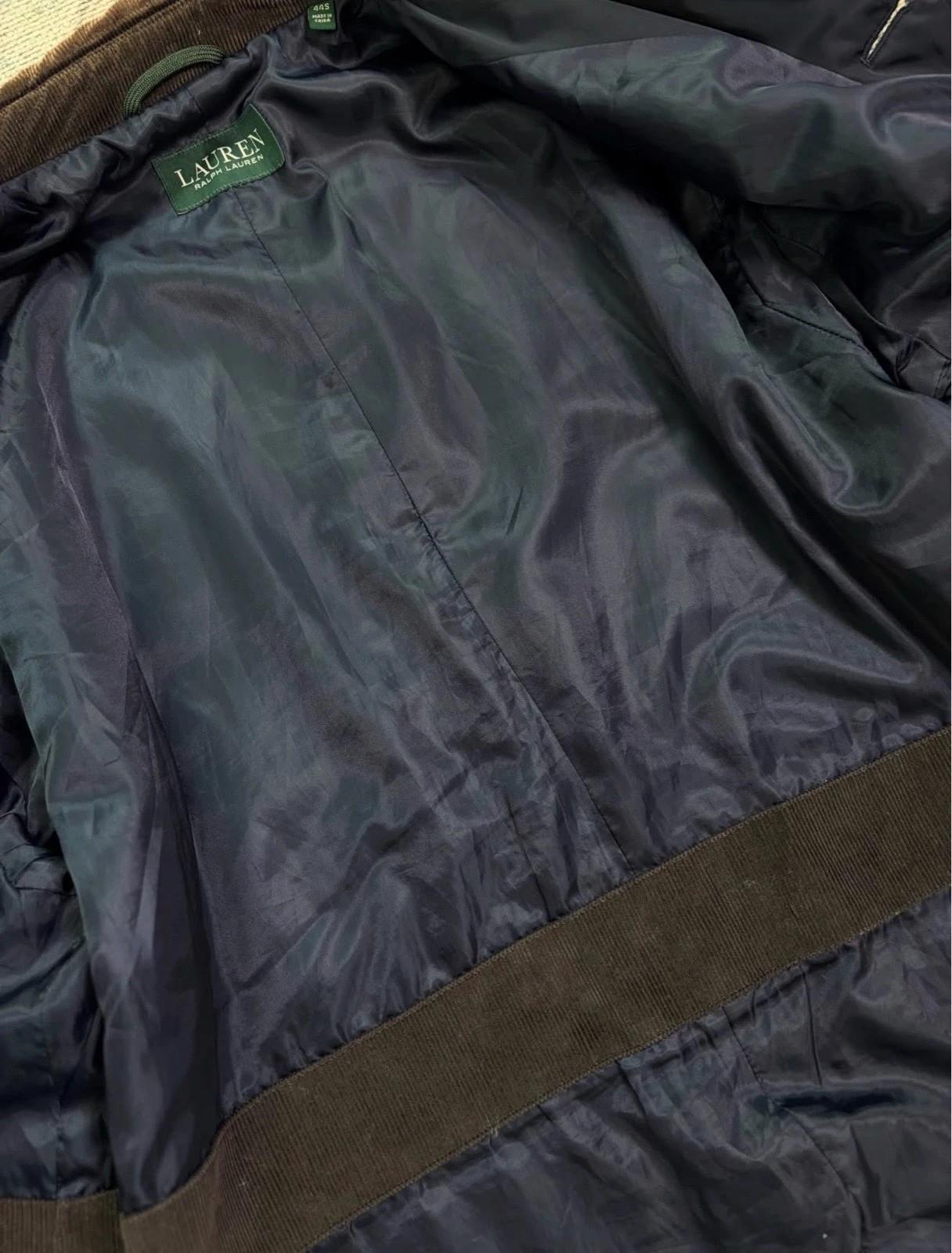 Lauren Ralph Lauren Water Repellent (Impermeable) Cuello de Pana Mujer  4