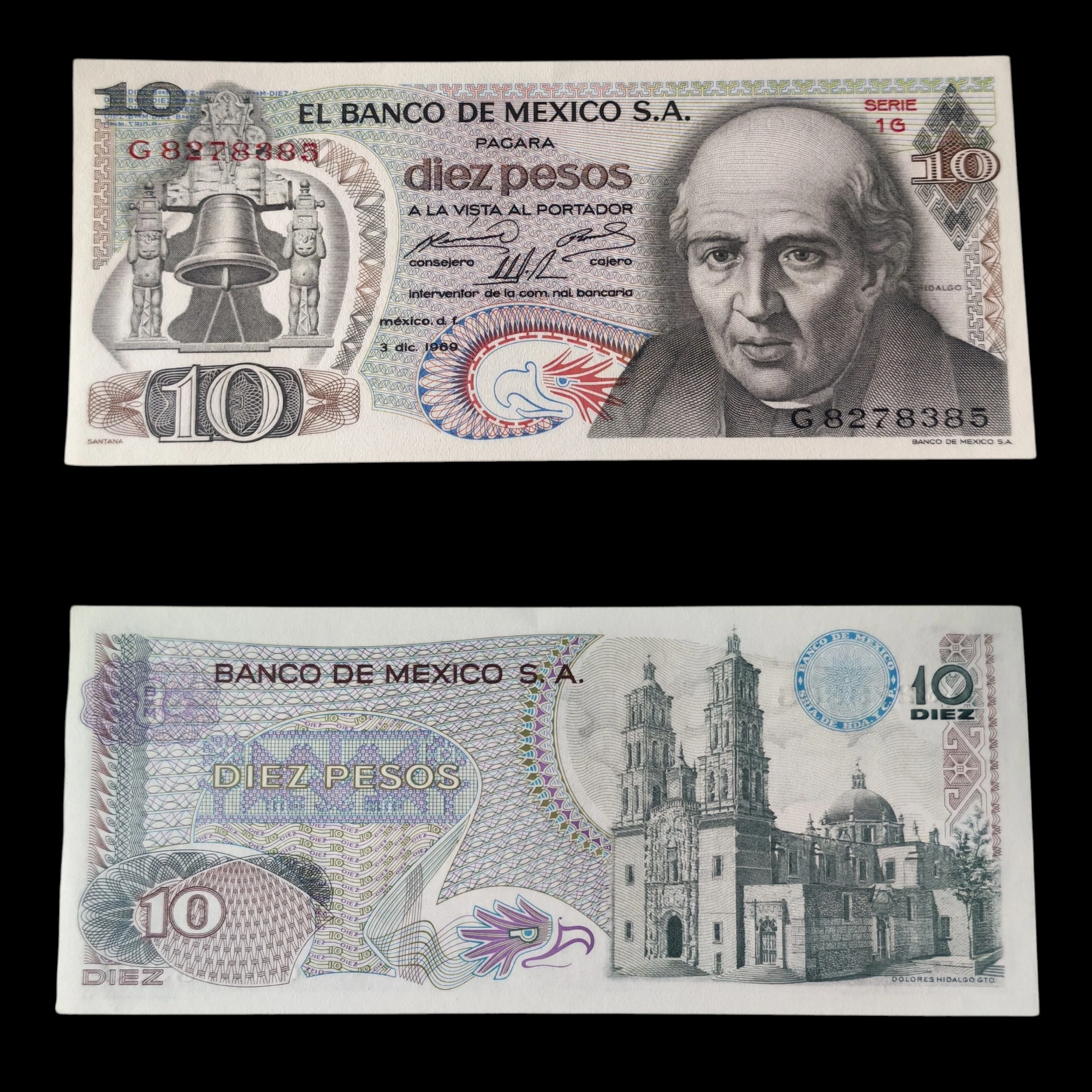 ° México 10 pesos UNC