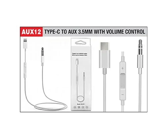 TIPO-C A AUX 3.5MM CON CONTROL DE VOLUMEN